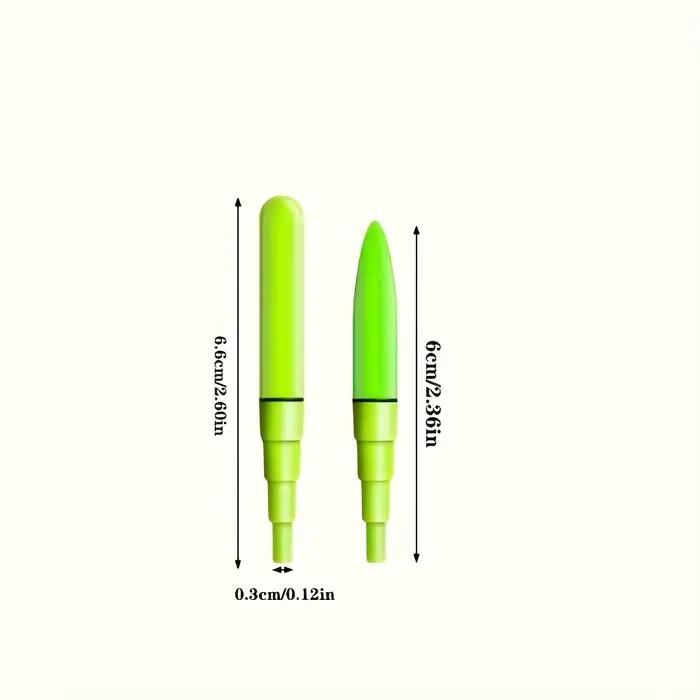 Lumières pour canne de pêche nocturne 3-5 pièces avec piles CR425 - Accessoire pêche de nuit
