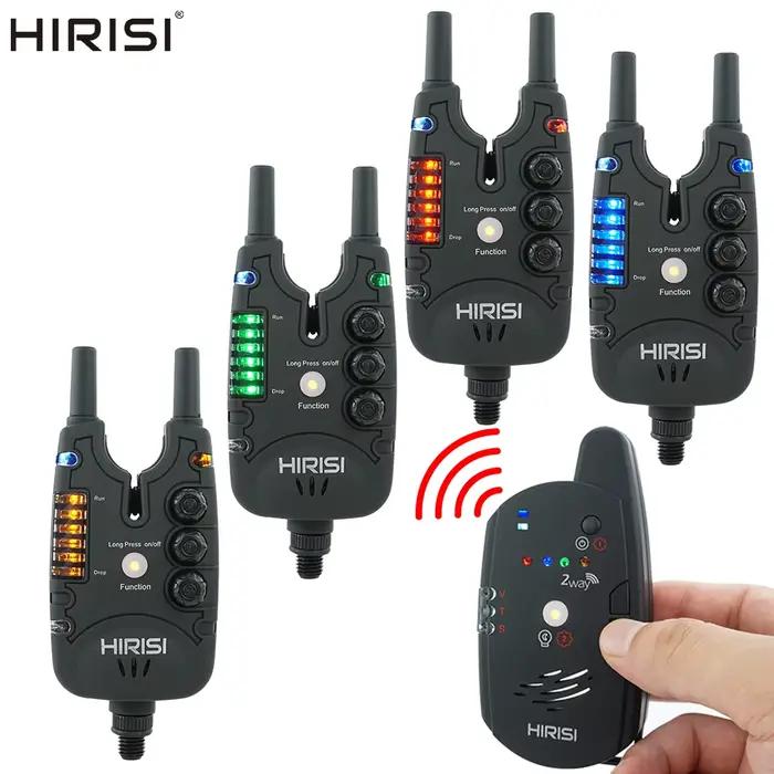 Hirisi S8 alarme de touche carpe sans fil 2 voies télécommande indicateur morsure accessoires