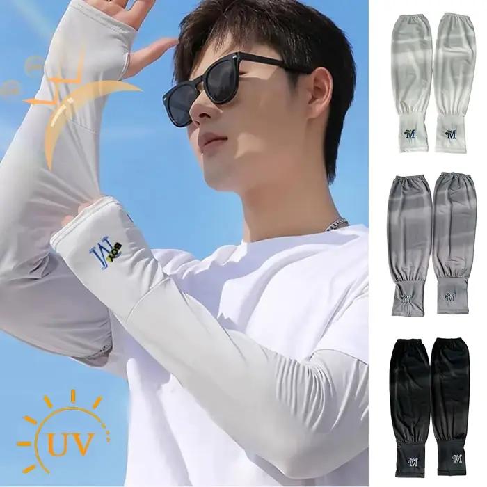 Manchons bras pêche UV protection solaire - manches élastiques légères pour pêcheurs sportifs