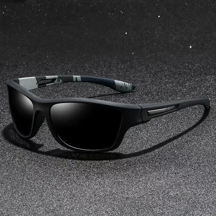 Lunettes de sport polarisées vintage pour pêche en mer - Cyclisme ski randonnée - Protection UV400 unisexe