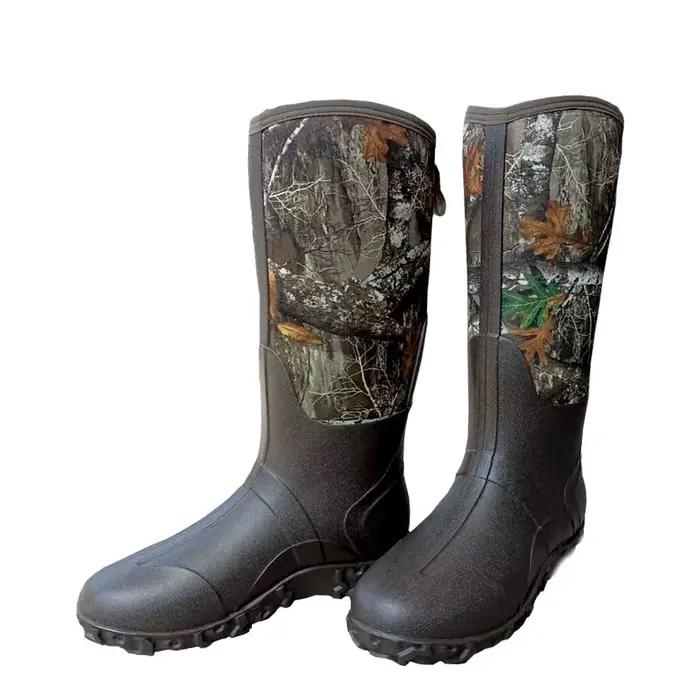 Nouveauté : bottes de pêche et chasse imperméables renforcées, camouflage bionique arboricole pour lavage auto et jardin