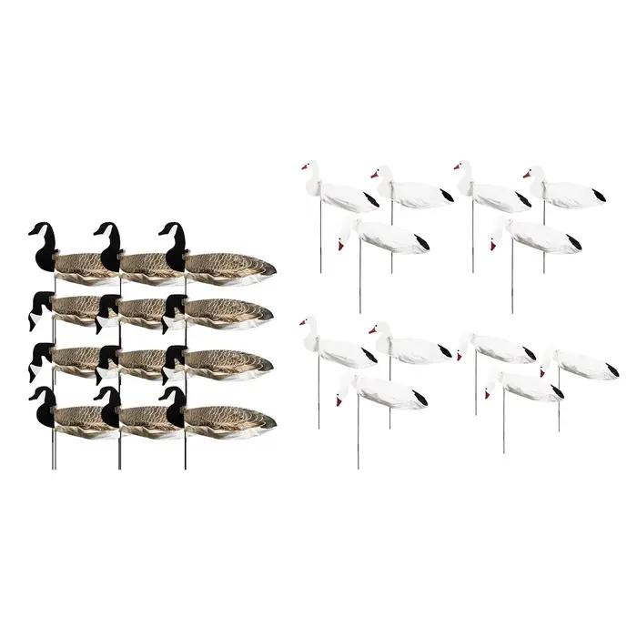Ensemble leurres silhouette oie légers résistants aux intempéries avec mouvement - Chasse gibier d'eau