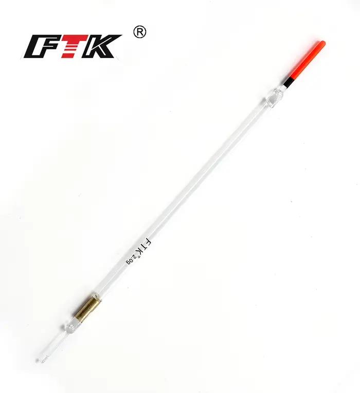 Flotteurs nylon cristal FTK 10 pièces pour pêche fine et précise lac occasion spéciale pêcheur professionnel novice
