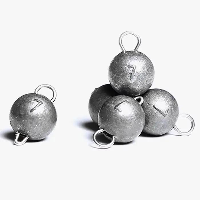 Lot de 50 plombs tête de jig Cheburashka 3g à 14g pour pêche aux leurres souples