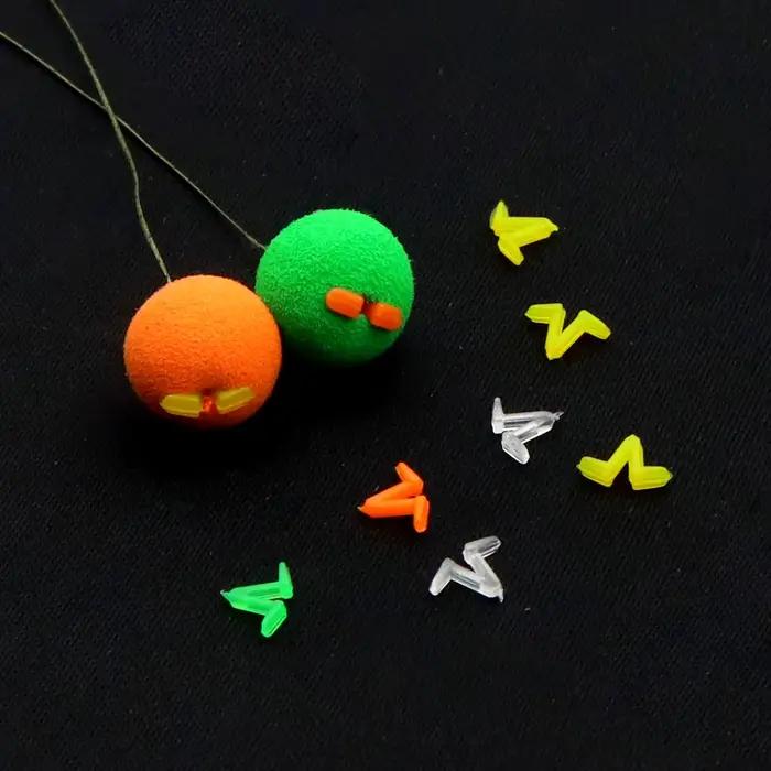 Perles d'arrêt et extensions pour hameçons hair rig, montage carpe et méthode feeder