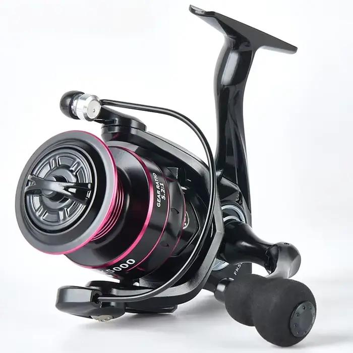 Moulinet spinning HJ métal anti-corrosion eau salée - Moulinet pêche durable haute performance