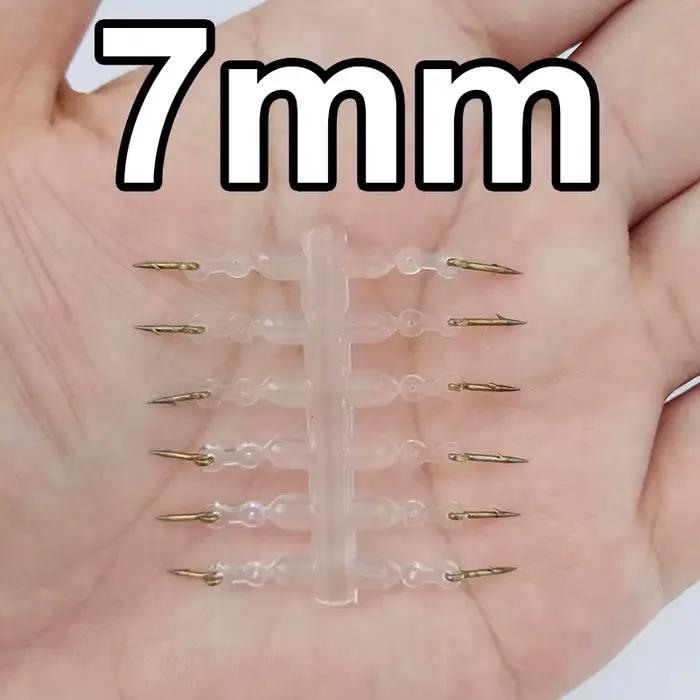 12pcs Metal Bait Spike Carp Fishing Accessories Bait Sting Boilies Pin with Clea