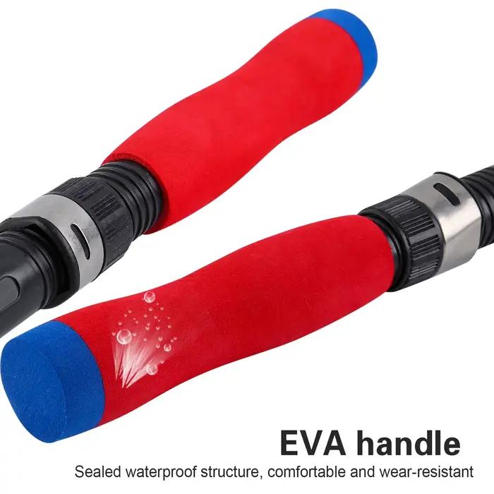 Canne à pêche sur glace Sougayilang 63cm 2 sections ultra légère - Équipement hiver portable