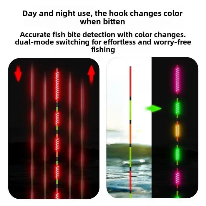 Flotteur intelligent LED ultra lumineux - technologie électronique sensible pour pêche précise