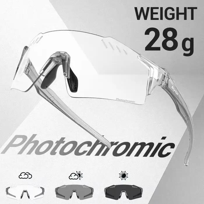 Lunettes de pêche photochromiques SCVCN - Protection UV400 pour homme et femme - Sport outdoor