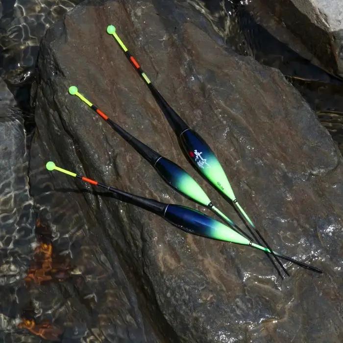 Flotteur de pêche électronique LED lumineux nuit capteur gravité nano changement couleur 1.2g-3g