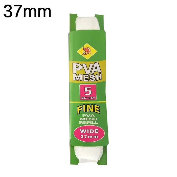 Recharge de sacs PVA solubles 5m pour amorçage carpe - Tailles 25mm 37mm 44mm