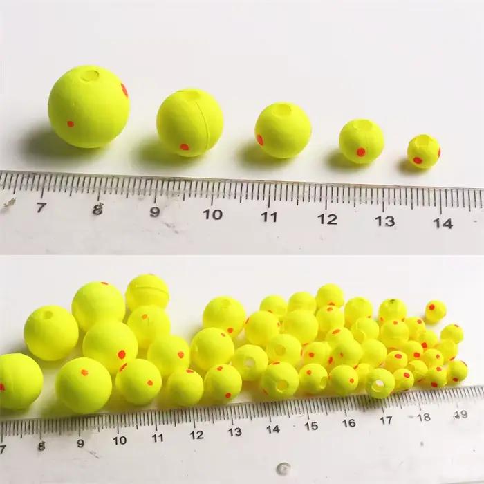 Flotteurs bicolores EPS 20PCS - Billes de flottaison ultra-légères pour pêche fine et précise