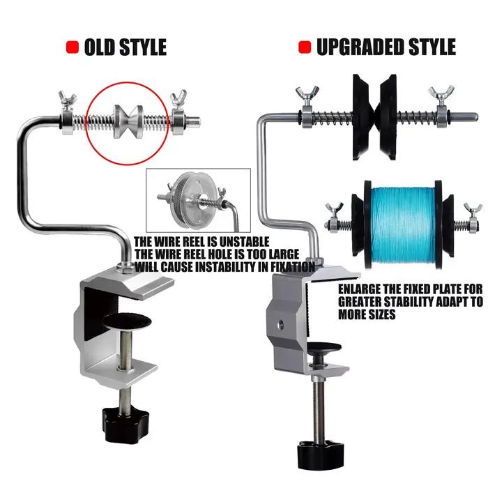 Bobinoir Portable pour Moulinets Casting et Spinning - Machine à Embobiner Ligne de Pêche Professionnelle