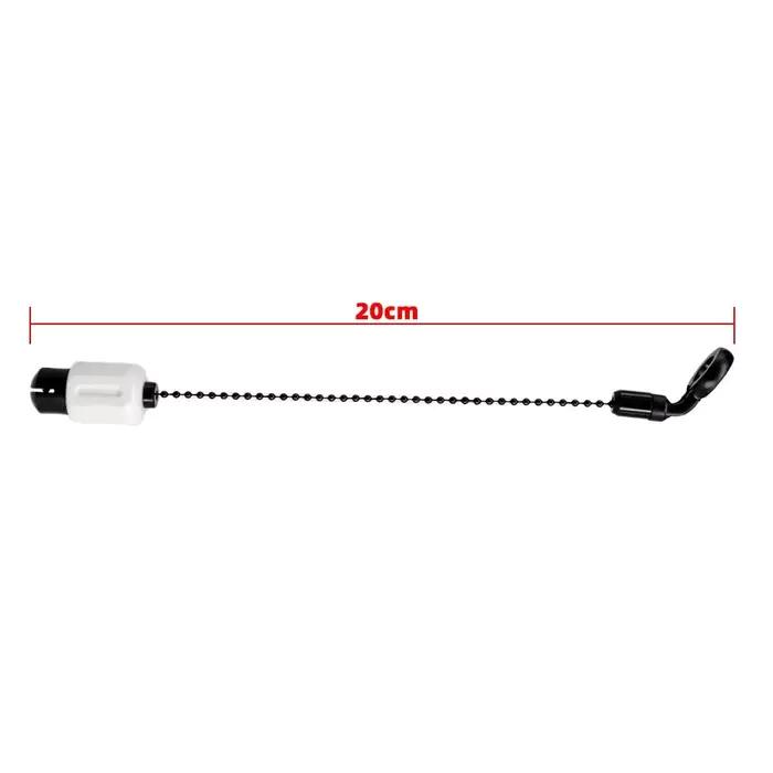 Indicateur de touche Swinger Hirisi avec chaîne en laiton - Bobbins pour alarmes de pêche à la carpe B2029