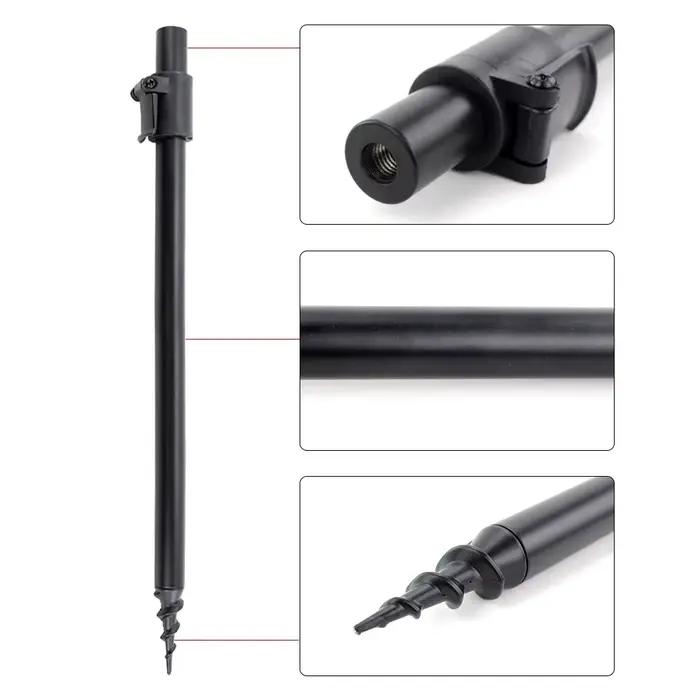Kit 2 banksticks en aluminium pour rod pod - Supports de canne stables pour pêche de la carpe