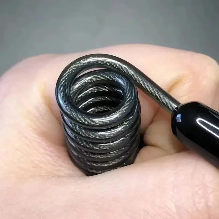 Pinçe anti-perte en acier inoxydable avec cordon et ressort spiralé pour pêche à la ligne occasions spéciales pêcheur expérimenté débutant cadeau anniversaire noël