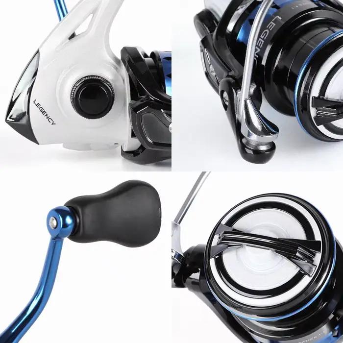 Moulinet de pêche ultraléger MIFINE LEGENCY 8KG drag max taille 500 pour pêche sur glace et carpe