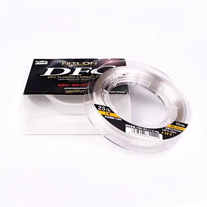 Bas de ligne fluorocarbone YGK DFC 100m - Leader japonais professionnel 4LB-30LB pour pêche précise
