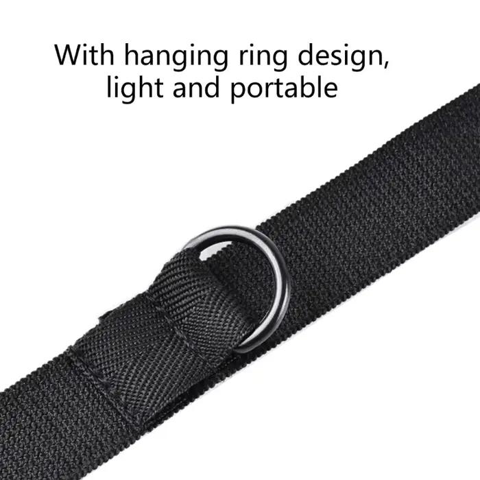 Ceinture porte-cannes de pêche avec bandoulière et strap pour maintenir les cannes