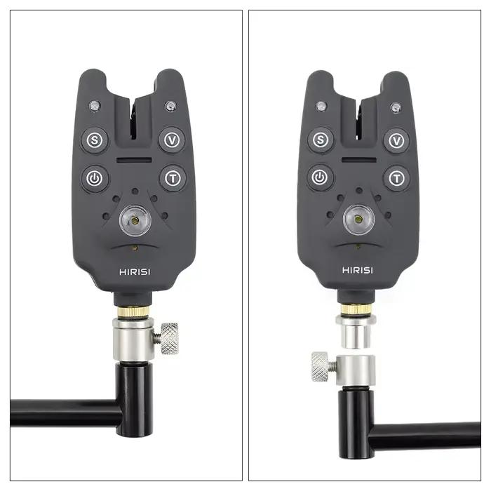 Connecteur rapide pêche carpe pour rod pod - acier inoxydable AQ204 support buzzer bar