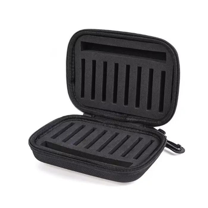 Boîte de rangement EVA pour leurres de pêche à la mouche - Organisateur portable pour cuillers et poissons nageurs