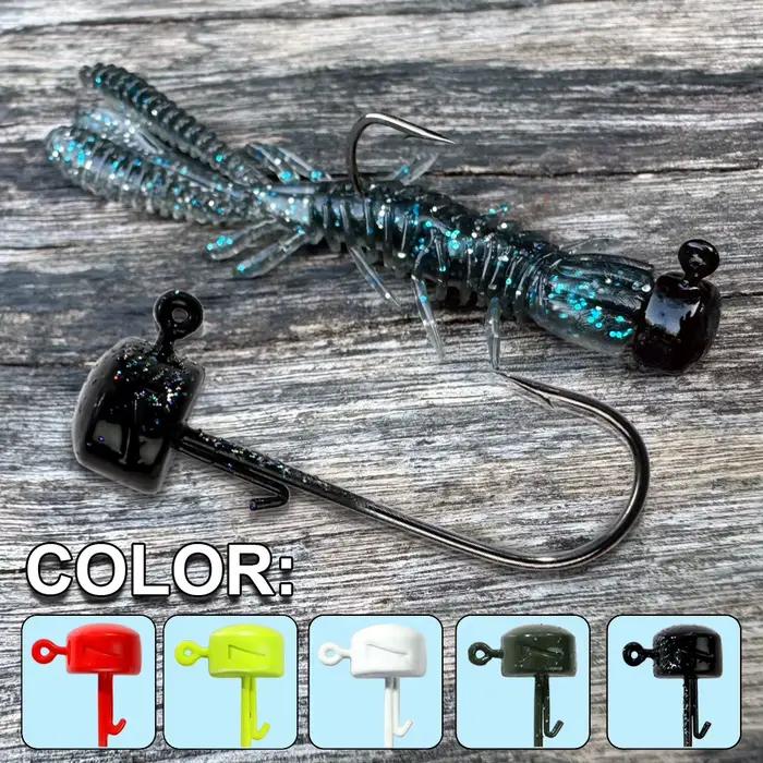 Hameçons Ned Rig GOBAIT 2.8g à 7g tête champignon pour pêche finesse du black-bass 5-20 pièces