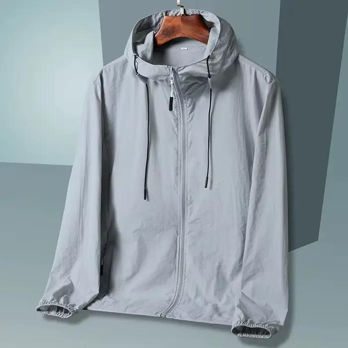 Veste légère protection solaire été 2025 - Hommes et femmes pêche et chasse séchage rapide