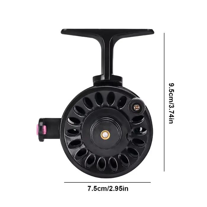Moulinet pêche à la mouche léger ABS pour glace traite brochet accessoires pêche hivernale