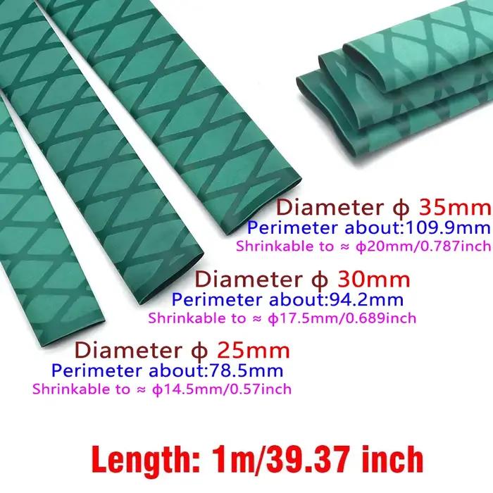 Gainage thermorétractable X-Tube pour poignée de canne - Isolation étanche 40 pouces - Diamètre 25mm ou 30mm