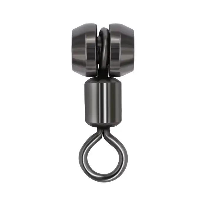 Émerillons rouges à billes DNDYUJU 10 pièces tête cuivre pour pêche côtière accessoires montages spinning