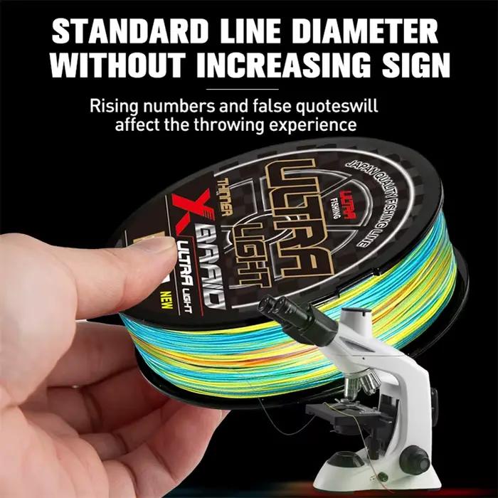 Ligne de pêche PE ZUKIBO ULTRA LIGHT 8 brins japonais - Multifilament ultra-lisse haute qualité pour pêche mer