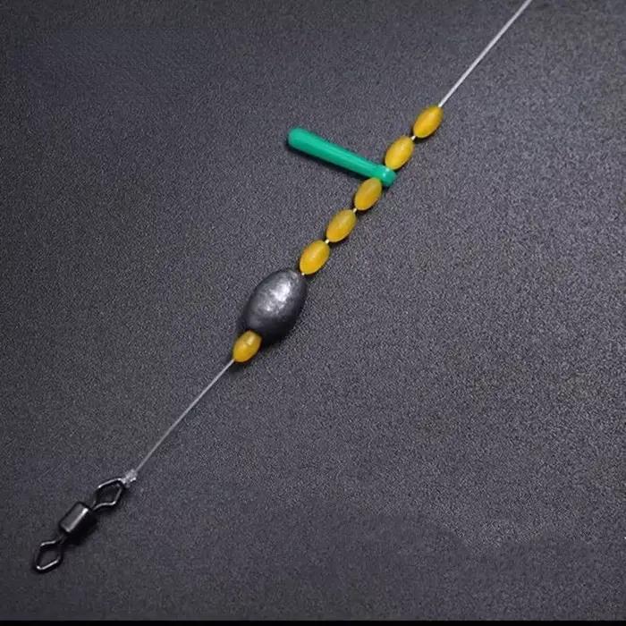 60 space beans pour arrêts de ligne pêche mer et carpe - Tailles S à XL - Flotteurs ronds