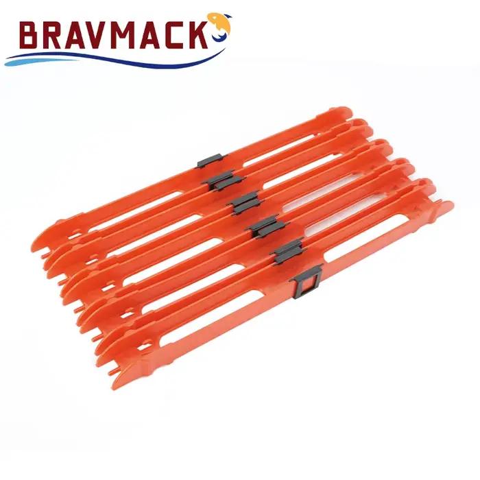 10 planches à enrouler ligne de pêche avec support - Accessoire rangement montages pêche