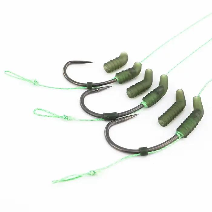 40 manchons anti-emmêlement Hirisi pour pêche à la carpe - Alignement parfait des hameçons et accessoires