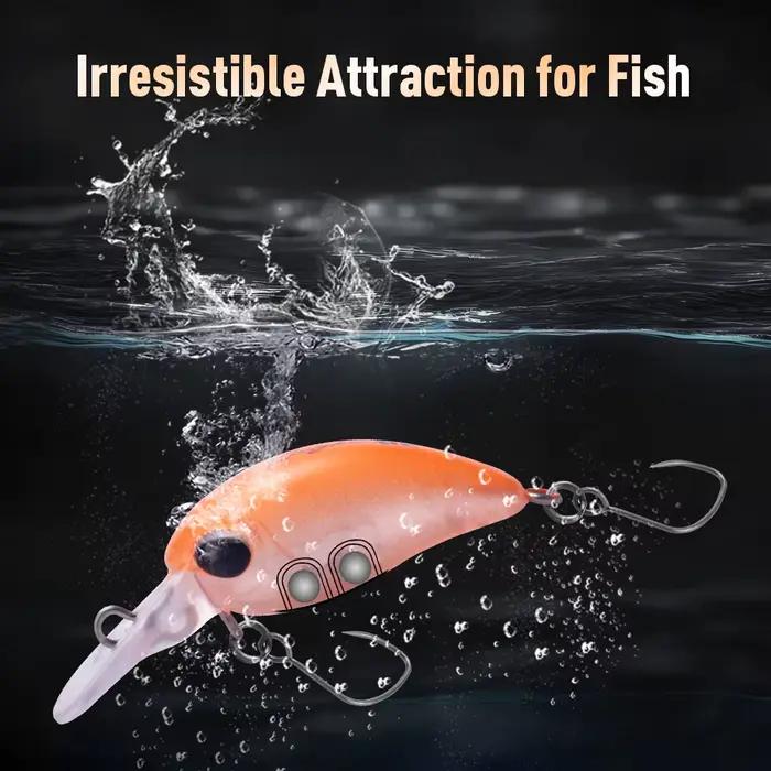 Mini crankbait flottant Kingdom 1.5g 25mm 3.2g 32mm pour truite black-bass - Leurre dur petit poisson nageur