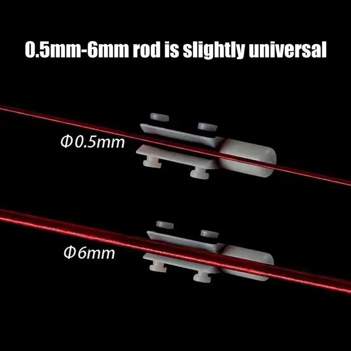 Alarme de touche lumineuse LED pour canne à pêche avec détection électronique et lumière colorée changeante