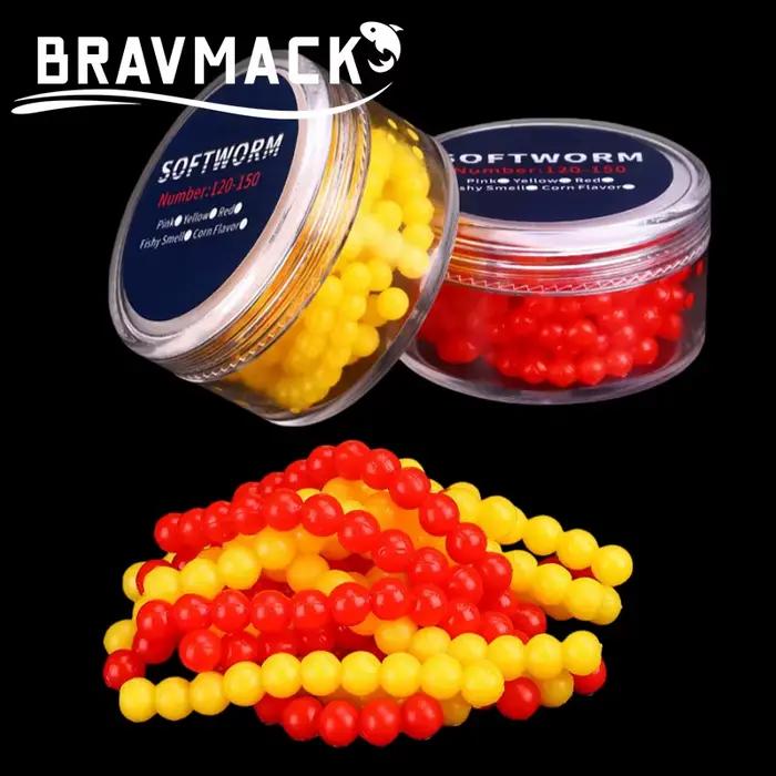 Perles appât à diffusion lente flottantes - Arômes fraise et maïs pour amorçage longue durée - Accessoire pêche
