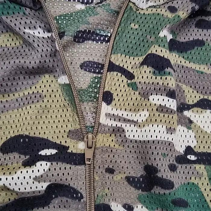 Combinaison Ghillie mesh multicam respirante - uniforme militaire airsoft chasse pêche camping