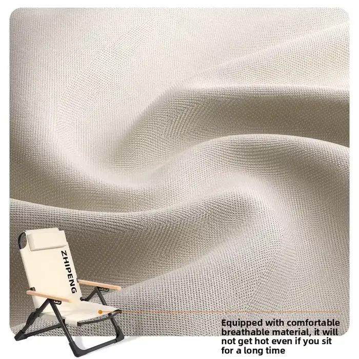 Chaise pliante camping portable légère dossier haut aluminium avec porte-gobelet pour pêche