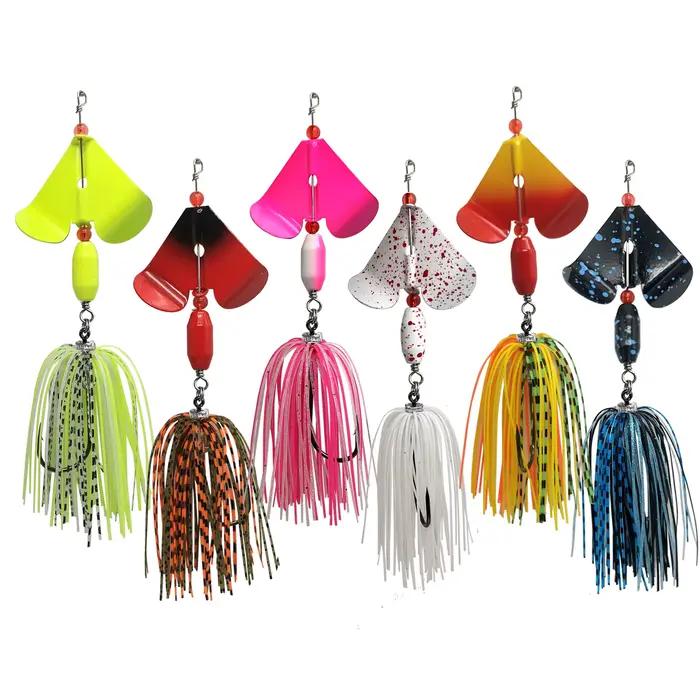 Leurre spinner bait Mycena 18G 2022 - Chatter bait pinwheel Blade pour pêche du brochet et black bass