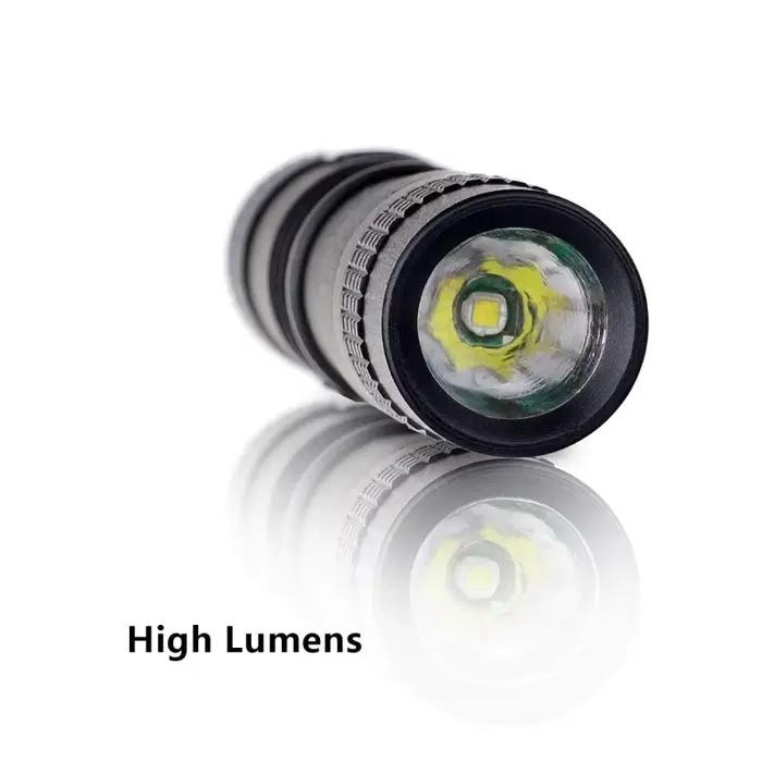 Lampe de poche LED portable étanche mini pour camping randonnée dépannage voiture urgence maison