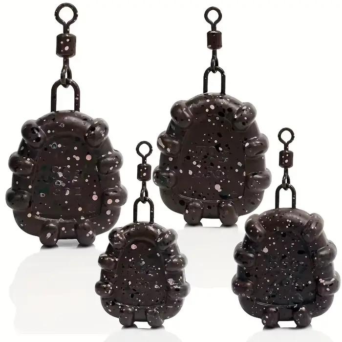 Plombs de pêche carpe YOTO 42g à 85g en plomb pur pour pêche au feeder et pêche de fond