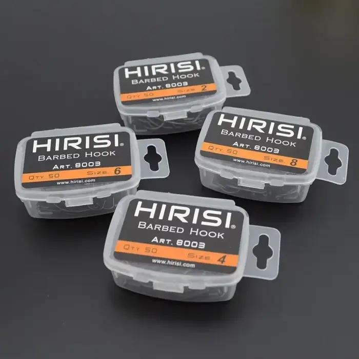 Hameçons carpe courbés professionnels 50 pièces - Séries spéciales pour hair rigs et pêche sportive