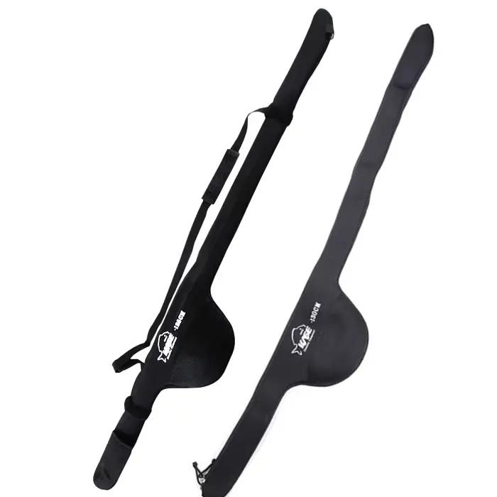 Sac de transport pour canne à pêche 115-140cm pliable en nylon - étui portable pour rock fishing