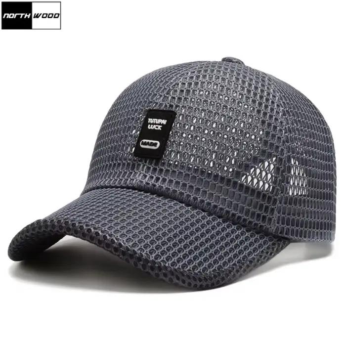 Casquette pêche dad hat NORTHWOOD mesh respirant été snapback réglable pêcheur