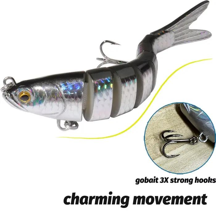 Swimbait multi-articulé 11g 16g 27g - leurre lent coulant pour pêche du brochet et carpe