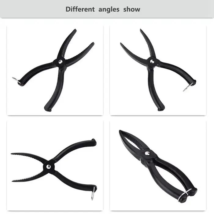 Pince de contrôle pour poissons avec grip anti-dérapant - outil de pêche pratique et sécurisé