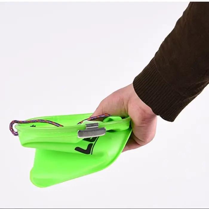 Seau de pêche pliable EVA épais - Réservoir à appâts vivants 17cm avec corde et poignée portable