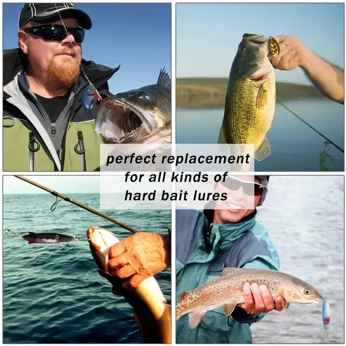 Hameçons triples haute résistance en acier au carbone pour pêche en eau douce et mer occasions spéciales pêcheurs amateurs expérimentés